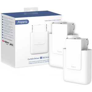 Smart Home Curtain Driver (Rod) Twin Pack - White by Aqara