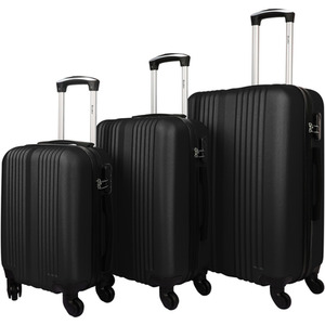 Delta Stripe 3 Piece Luggage Set by Groundlevel