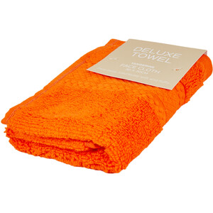 Deluxe Face Cloth - Tangerine