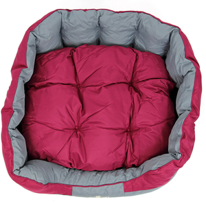 Waterproof Dog Bed in Burgundy - Burgundy / XXL by Actiaspet