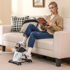 Mini Exercise Bike - White by Costway