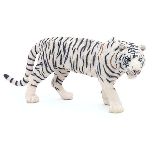 PAPO Wild Animal Kingdom White Tiger Toy Figure - White by PAPO