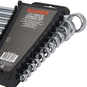 Saber 12 Piece Combination Spanner Set by Saber
