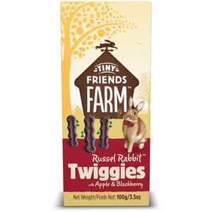 Russel Rabbit Twiggies with Apple and Blackberry by Tiny Friends Farm
