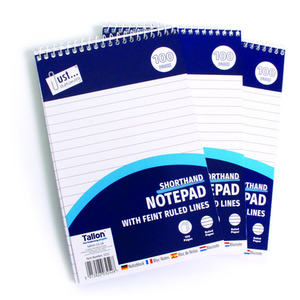 Shorthand Notepads Pack of 3 - White