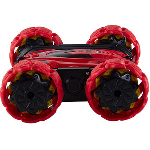 RC Stunt Car Toy with Explosive Wheels - Blue by komore