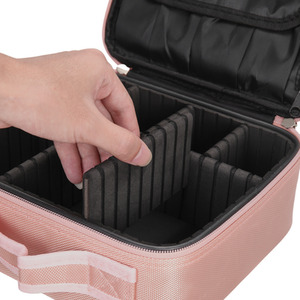 Oxford fabric Waterproof Portable Travel Makeup Bag by Livingandhome