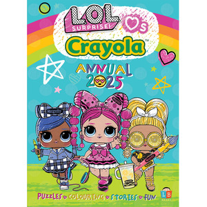 LOL and Crayola Official Annual 2025 - multi