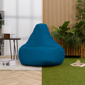 Gaming Adult Bean Bag Chair - Indoor and Outdoor Beanbag - Teal by icon