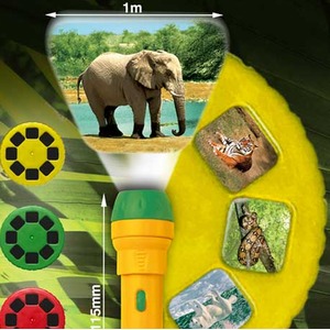 Animal Torch and Projector - Blue by JBL Global