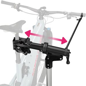 Bike Repair Stand Tristan - Folding, Height-Adjustable, Suitable For E-Bikes - Black by tectake