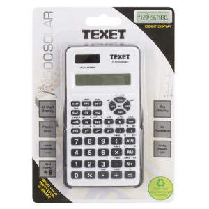 Texet 10 Digit Solar Scientific Calculator by Texet