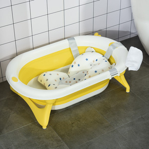 Baby Bath Tub - Yellow by HOMCOM