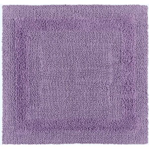 Luxury Reversible Cotton Shower Mat - Lilac by Homescapes