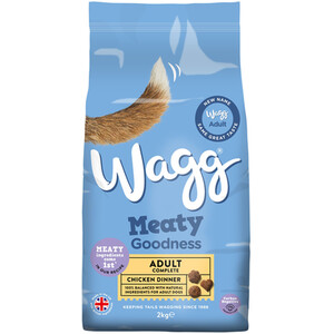 Wagg Meaty Goodness Dog Food - 2kg / Chicken by Wagg