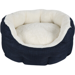 Luxury Pet Bed - Navy / S by Clever Paws