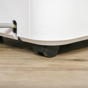 HOMCOM 10L per Day Quiet Dehumidifier for Home Laundry - White by HOMCOM