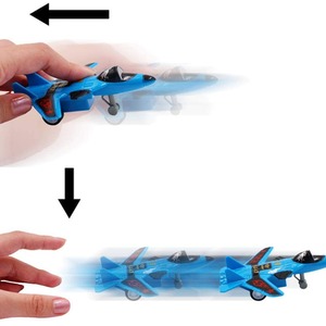 Set of 12 Pull Back Airplanes Vehicle Playset Variety Pack - Multi colour