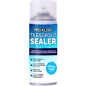 Waterproof Tile And Grout Sealer - Clear / 400ml by Pro-Kleen
