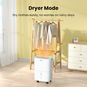 Quiet High-Capacity Dehumidifier by Comfee