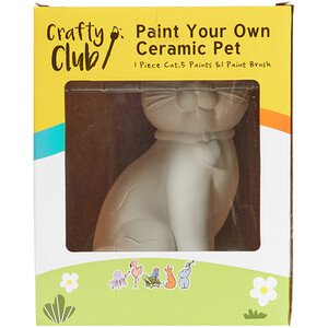 Paint Your Own Ceramic Pet - White