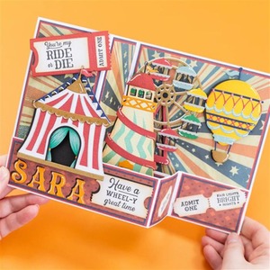 Carnival Alphabet - Silver by Crafters Companion