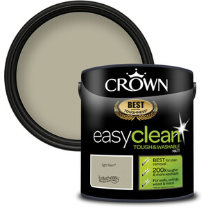 Crown Easyclean Matt Emulsion Paint - Light Fern by Crown Paints
