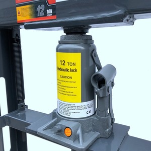 SwitZer Shop Press Heavy Duty Hydraulic 12 Ton - Grey by SwitZer