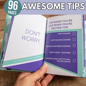 50 Older (Possibly Wiser) - Fun Age Quote Pocket Book - Blue by Bee Three Books