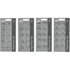 Pack of Ten Shaped Paper Clips by i-doodle