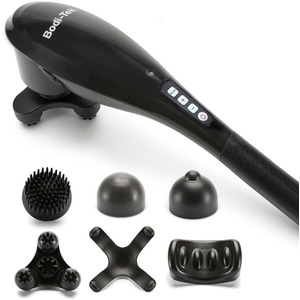 Bodi-Tek Deep Tissue Cordless Percussion Massager - Black by Bodi-Tek