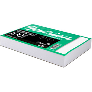 Pack of 100 Silvine Revision and Presentation Cards by Silvine