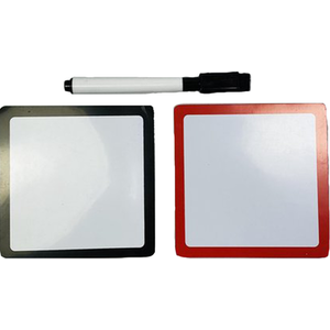 2 Pcs Magnetic Memo White Board - white