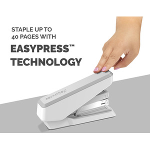 Fellowes Full Strip Stapler 40 Sheet Capacity - White by Fellowes