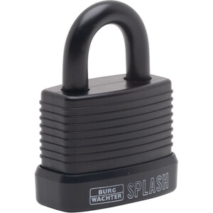 Splash Padlock 40mm - Black by Burg-Wachter