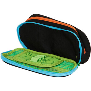 Stripe Compartment Pencil Case