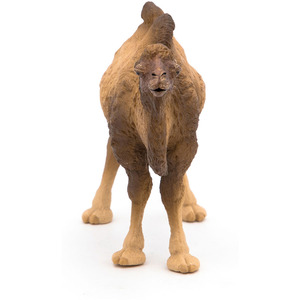 PAPO Wild Animal Kingdom Bactrian Camel Toy Figure - Brown by PAPO