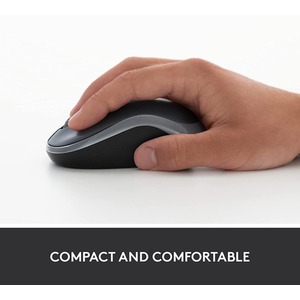 Logitech Wireless Optical Mouse - Grey / M185 Grey by Logitech