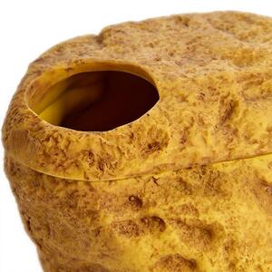 Swell Reptiles Magnetic Cave Box - Yellow / 19cm by Swell Reptiles