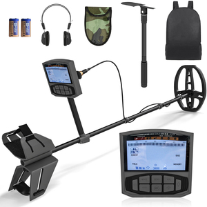 Outsunny Gold Metal Detector with DSP Chip and 5 Professional Modes - Dark Grey by Outsunny