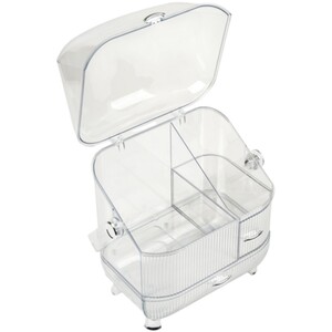 Plastic Cosmetics Box - Clear