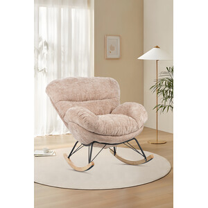 Sienna Rocking Chair - Light Brown
