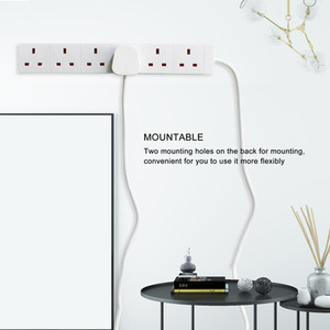 6 gang Extension Leads by ExtraStar