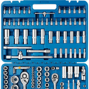 Ratchet With Socket Set - 171-Piece, 14, 38 and 12 