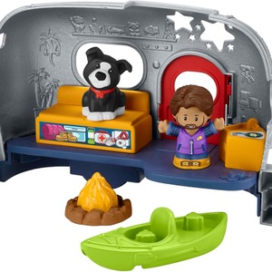Fisher-Price Little People Light-Up Learning Camper Electronic Toy RV - multi by Fisher Price