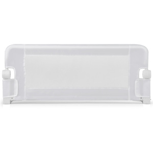 Foldable Toddler Bed Rail - White by Costway