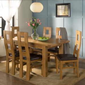 Kinsale Extending Dining Table - Oak / 120 - 150 cm by Jonas & James