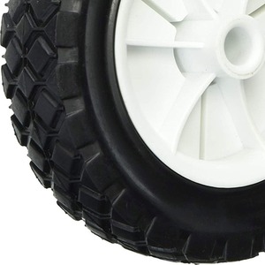 150mm Multi Purpose Trolley Wheel - White by Select