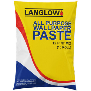 Langlow All Purpose Wallpaper Adhesive - 12pt by Langlow