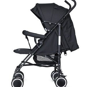 Bambico Easy Fold Stroller Puschair - Black / Stroller and cover by Bambico